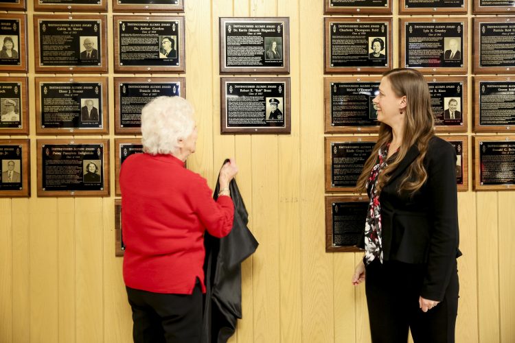 Plaques are unveiled