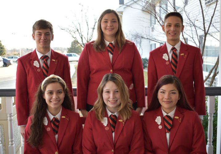 FCCLA State Officer team