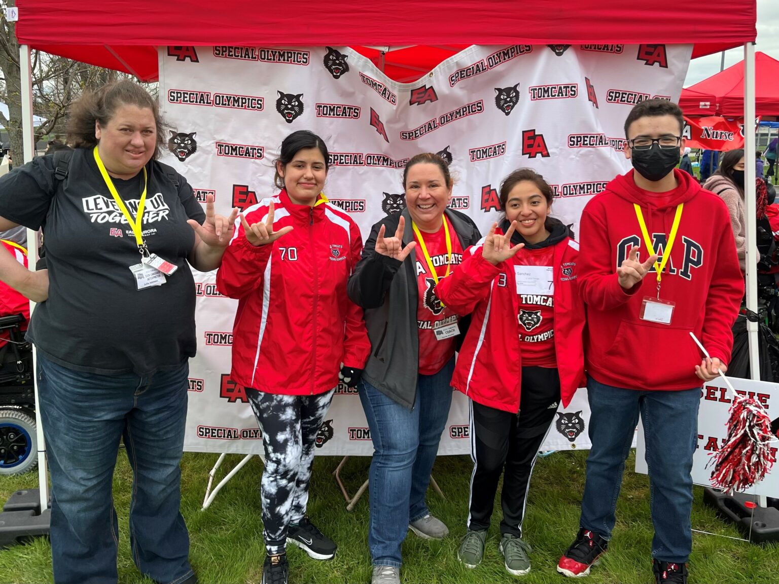 East Aurora High School East Aurora High School at Special Olympics