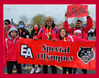   East Aurora High School at Special Olympics