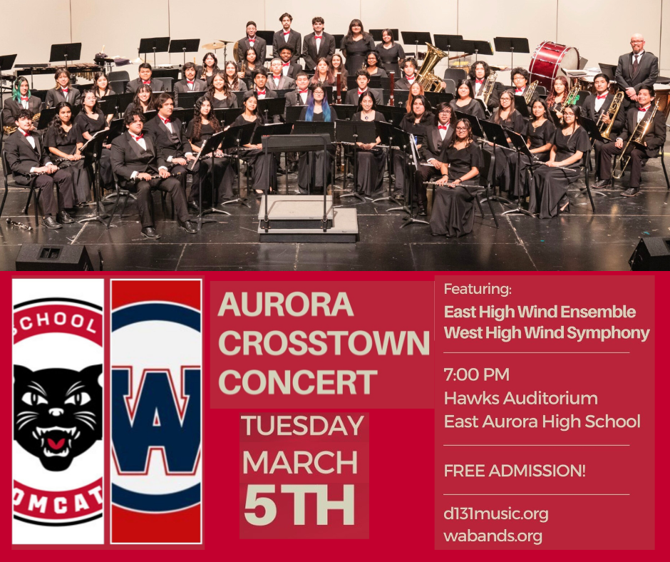 East Aurora High School Aurora Crosstown Concert