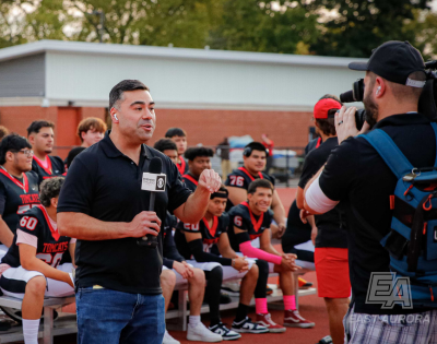 CBS Evening News School Spotlight Crew Visits East Aurora High School