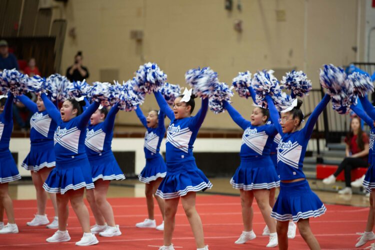 Dietrich Elementary Cheer team