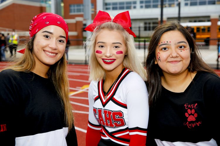 East Aurora High School fun on the field at East High