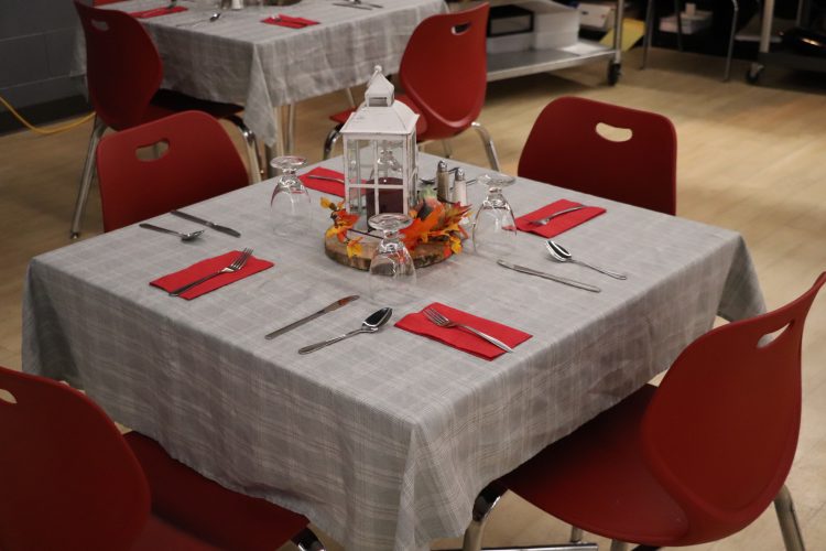 The table is set.