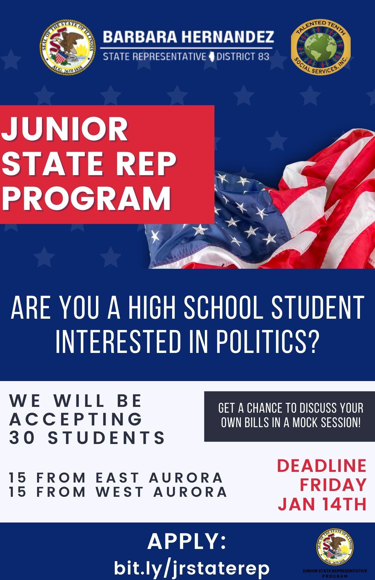 jr state rep flyer