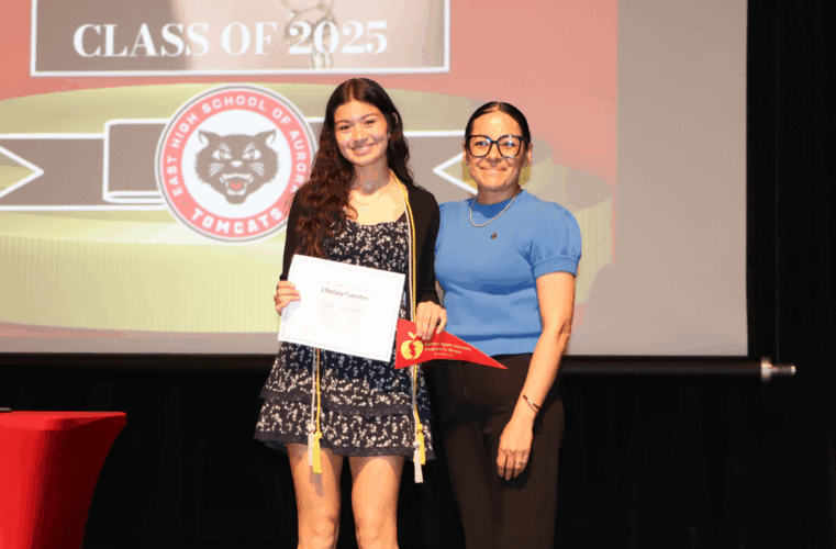 Golden Apple winner, Chelsea Fuentes